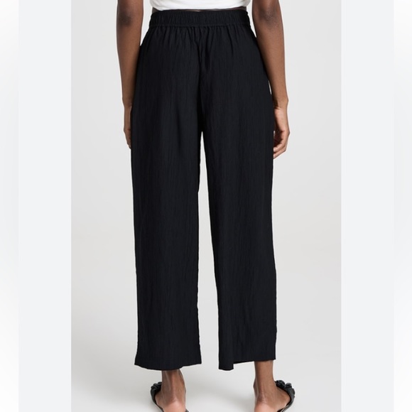 Black Crepe Huston Pull-On Crop Pants size Small - Picture 5 of 7